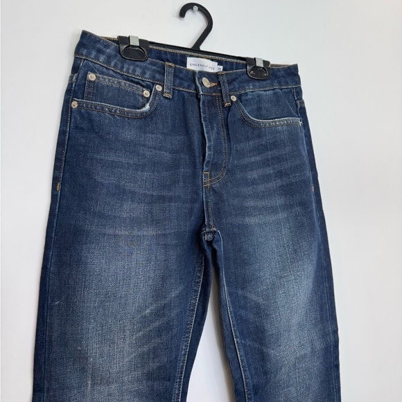 Men's Blue Denim Jeans - Picture 3 of 4